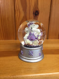Tilly Purple Fairy Mini Glitter Globe Collectable Bear Figurine  - Alice's Bear Shop