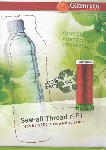Gutermann *rPET* sew all thread 100% RECYCLED - Alice's Bear Shop
