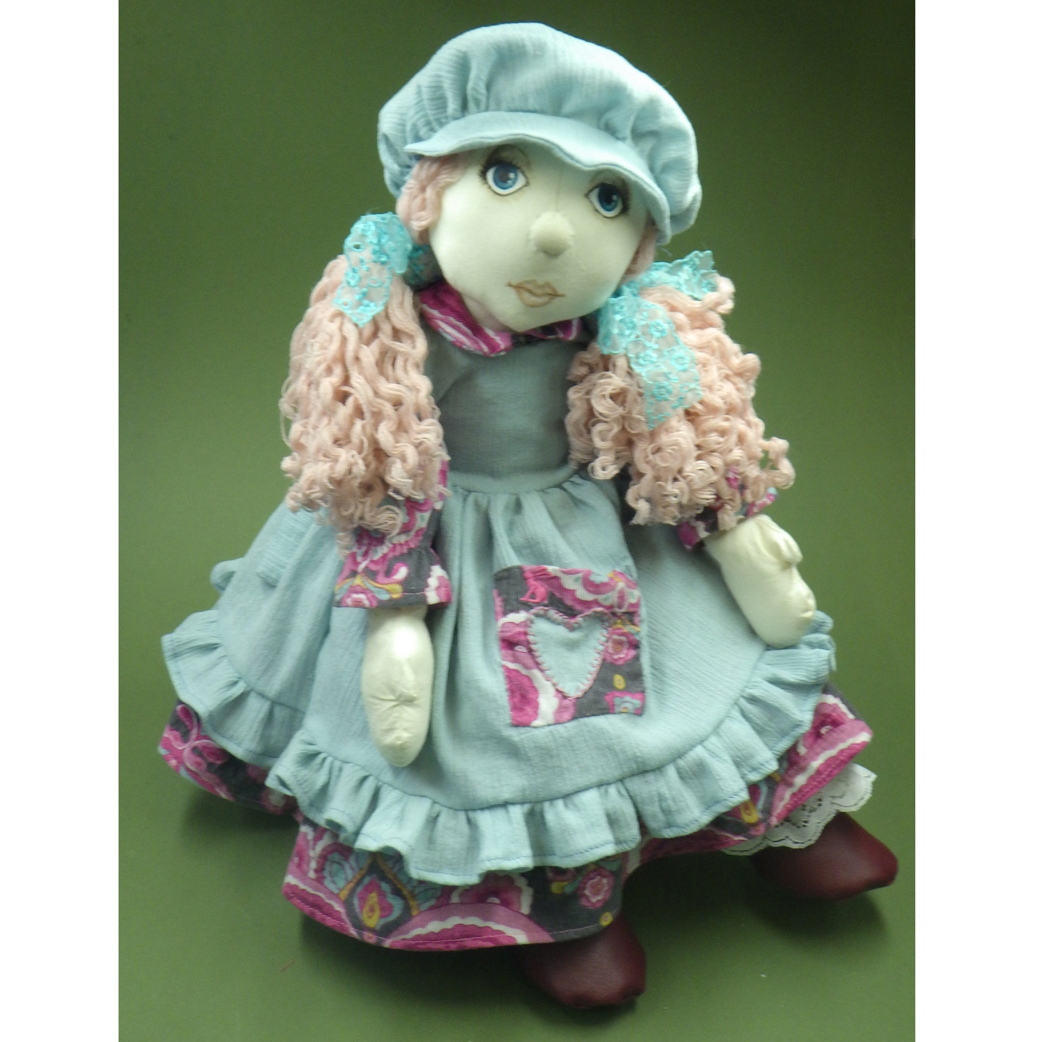 Alice's bear shop rag doll clearance